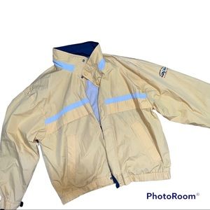 Vintage yellow members only windbreaker